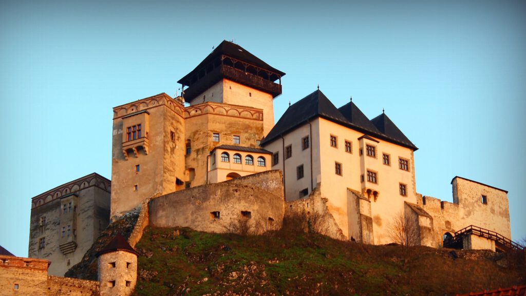 Slowakei Burg Trenčiansky hrad