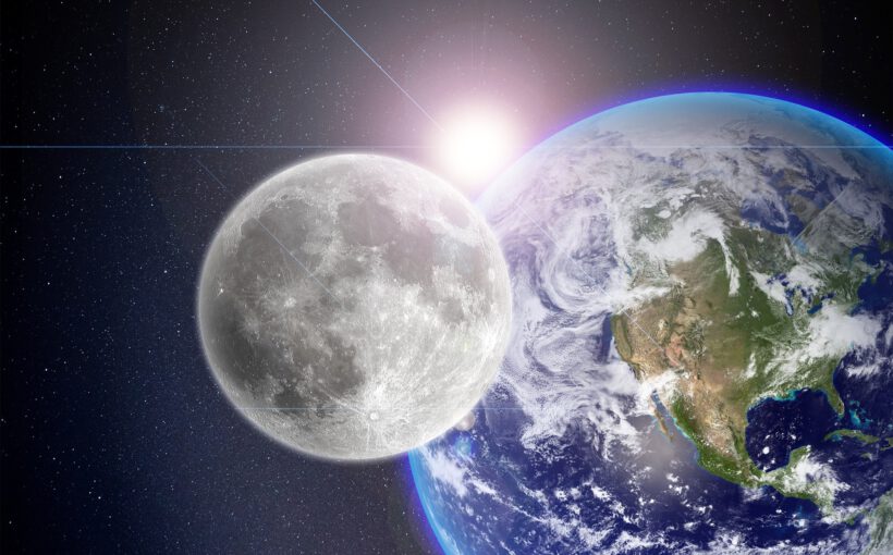 Erde und Mond Bild: Guillaume Preat from Pixabay