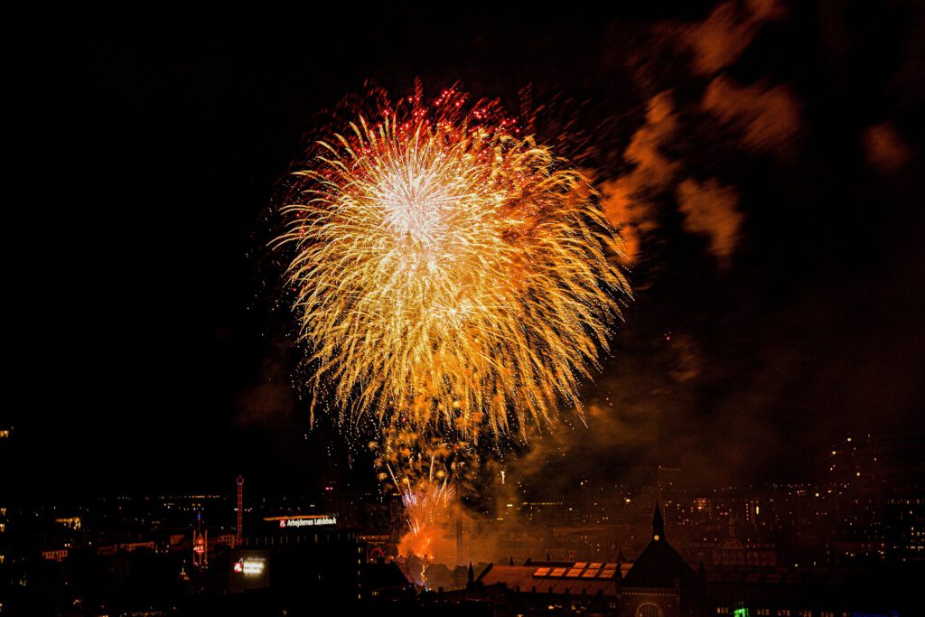 Tivoli Kopenhagen Feuerwerk