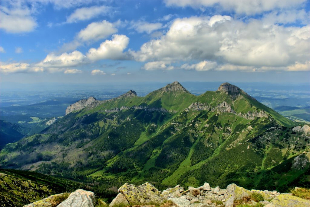 Die Hohe Tatra im Norden der Slowakei
